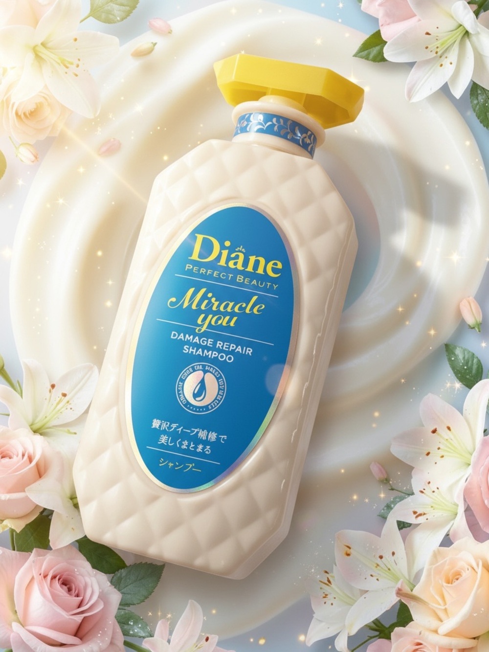 DIANE Miracle You Hair Shampoo for Damaged Dry Color Treated Hair